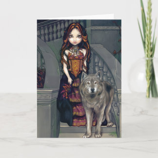 Carte de voeux "Comtesse Wolf"