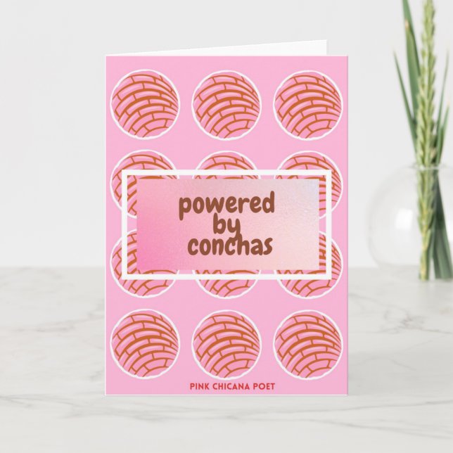 Carte de voeux Conchas (Devant)