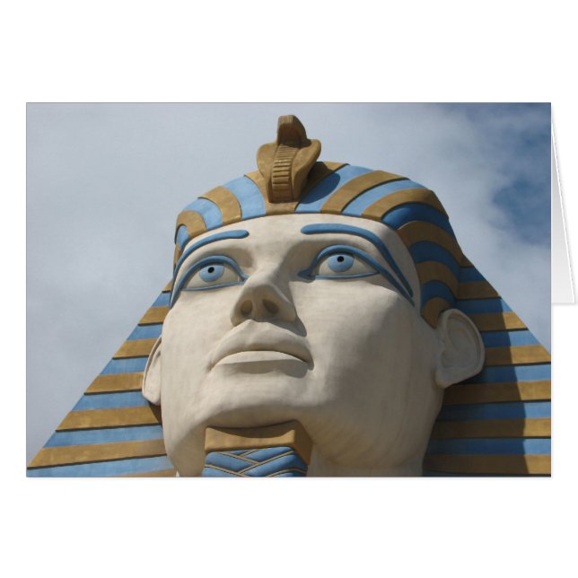 Carte de voeux cool Egypt Style ! (Devant horizontal)