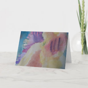 Carte de voeux Coral Reef Abstrait