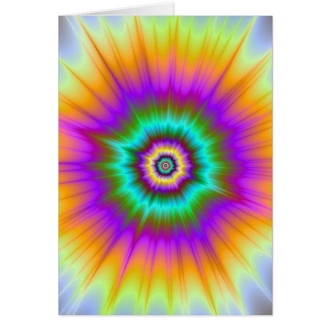 Carte de voeux couleur Super Nova In (Devant)