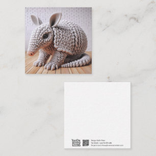 Carte de voeux Crochet Armadillo