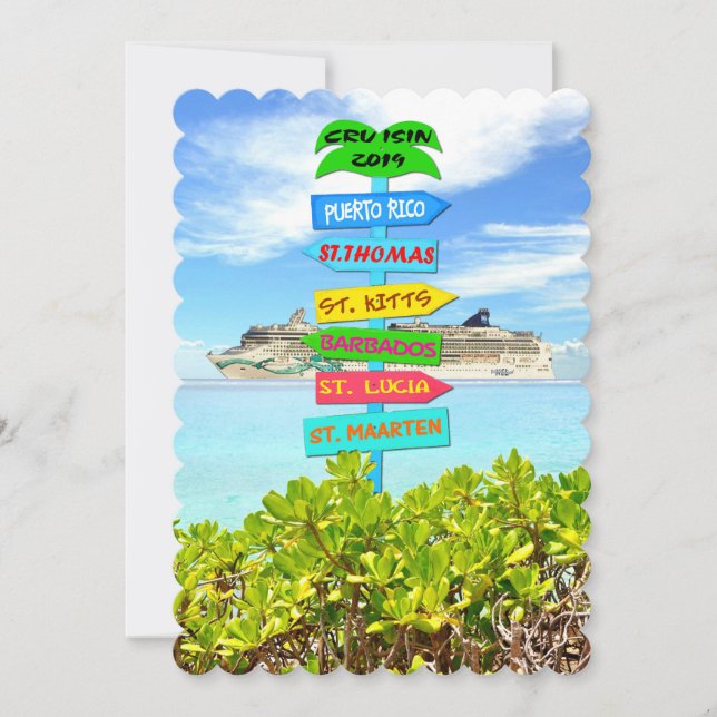 Carte de voeux - Croisière 2019 (Devant)