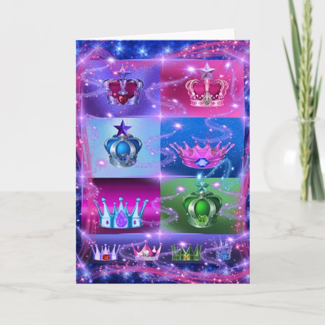 Carte de voeux Crowning Rewards (Devant)