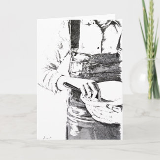 Carte de voeux cuisine