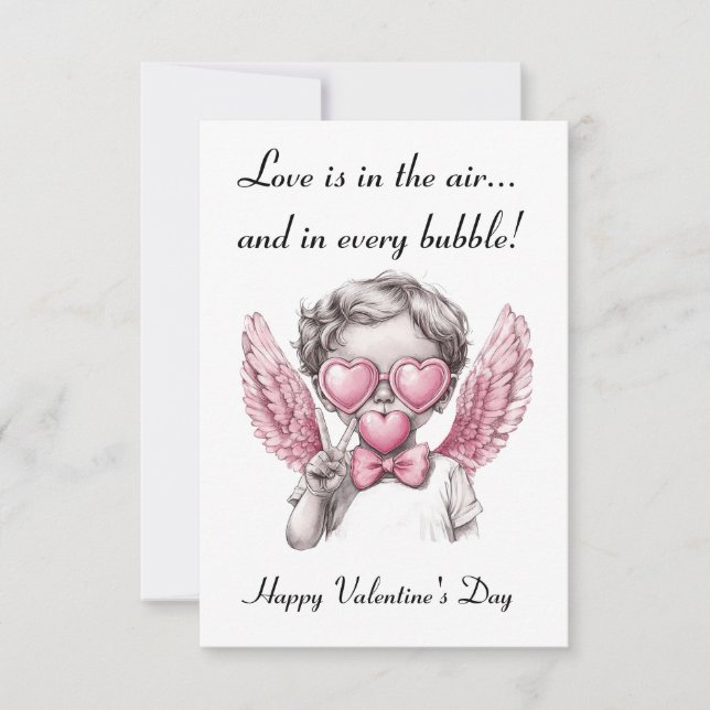 Carte de voeux - Cupid's Sweet Love (Devant)