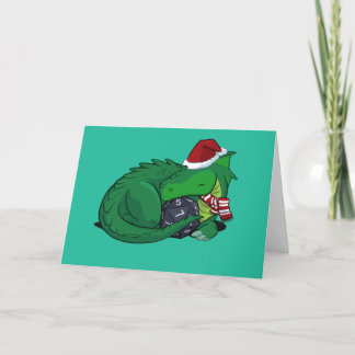 Carte de voeux D20 Green Dragon Holiday Edition