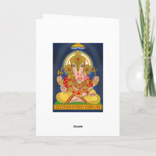 Carte de voeux Dagduseth Ganesha