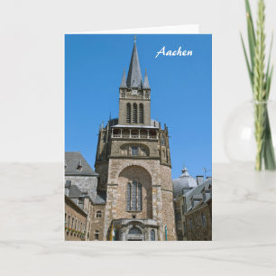 Carte de vœux d'Aix-la-Chapelle