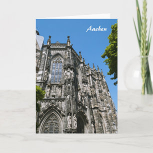 Carte de vœux d'Aix-la-Chapelle