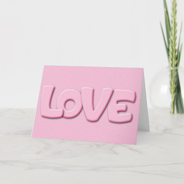Carte de vœux d'amour (Devant)