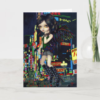 Carte de voeux "d'ange de Shinjuku"