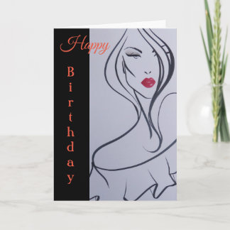 Carte de voeux d'anniversaire