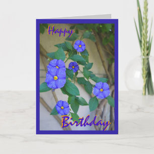 Carte de voeux d'anniversaire