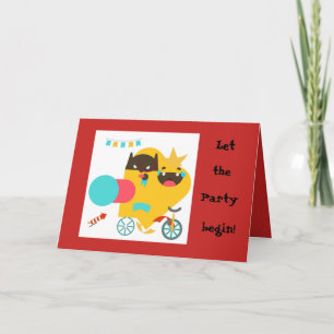 Carte de voeux d'anniversaire