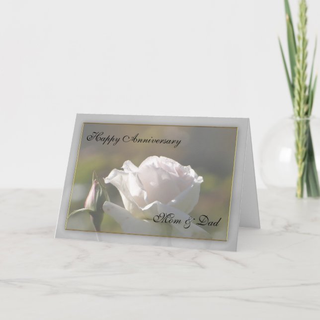 Carte de Vœux d'Anniversaire (Devant)