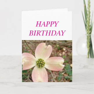 Carte de vœux d'anniversaire.