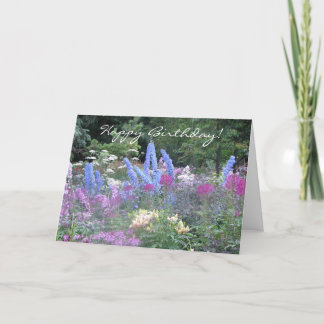 Carte de voeux d'anniversaire