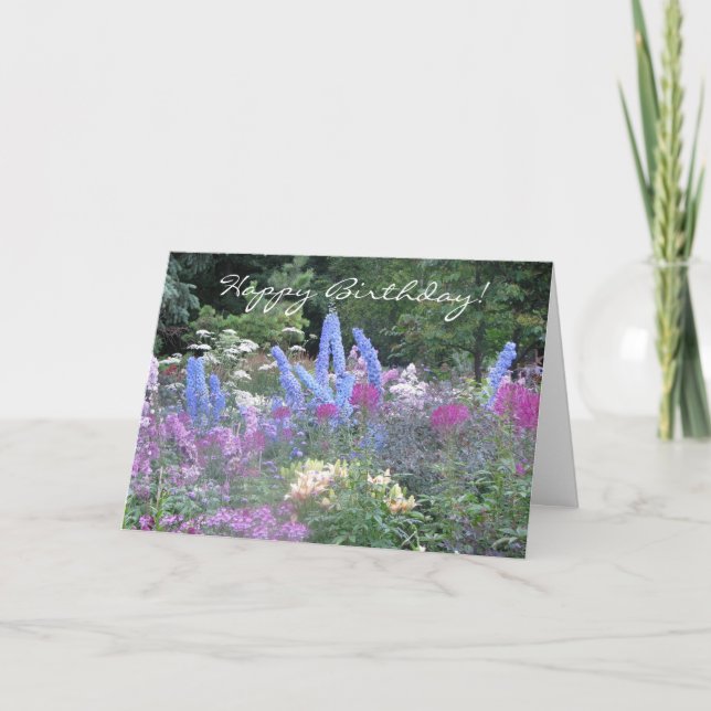 Carte de voeux d'anniversaire (Devant)