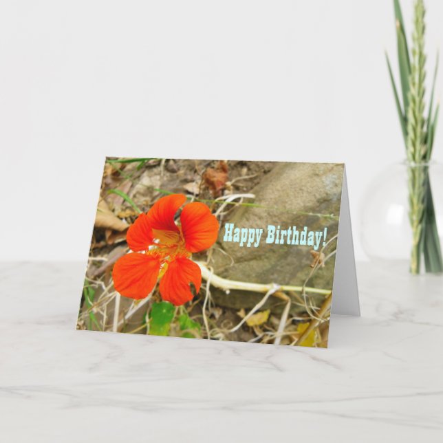 Carte de voeux d'anniversaire ! (Devant)