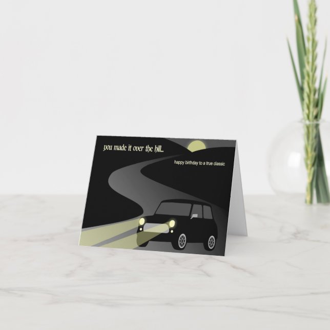 Carte de voeux d'anniversaire (Devant)