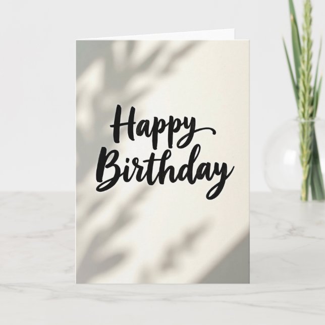 Carte de vœux d'anniversaire adorable (Devant)