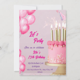 Carte de vœux d'anniversaire amusante avec des bal