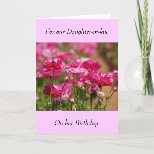 Carte De Voeux D Anniversaire Belle Fille Zazzle Fr