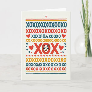 Carte de vœux d'anniversaire cosmique