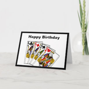 Carte de voeux d'anniversaire de Kings