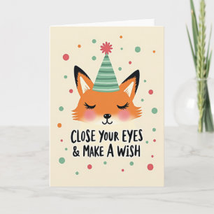 Carte de vœux d'anniversaire douce