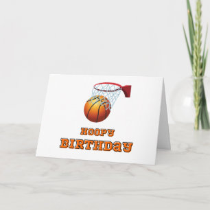 Carte de vœux d'anniversaire Hoopy
