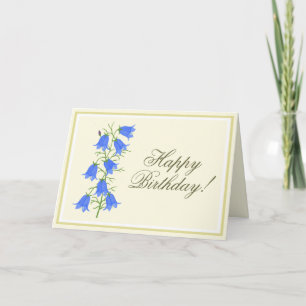 Carte de vœux d'anniversaire Jolies Jacinthes des