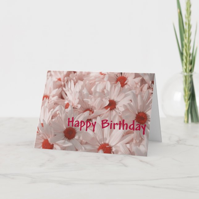 Carte de voeux d'anniversaire joyeuse à un groupe  (Devant)