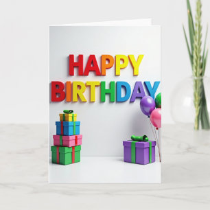 Carte de vœux d'anniversaire Jubilant Gifts