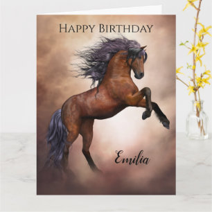 Carte de voeux d'anniversaire personnalisée