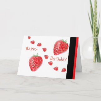 Carte de voeux d'anniversaire personnalisée aux fr