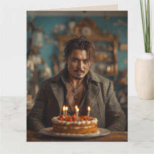 Carte de vœux d'anniversaire pour un homme beau go