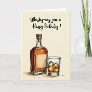 Carte de vœux d'anniversaire Still Life Cheers