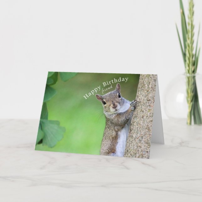 Carte de voeux d'anniversaire sucré (Devant)