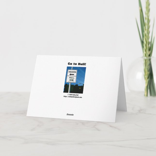 Carte de vœux d'anniversaire The Comeback Kid (Dos)