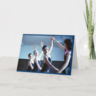 Carte de voeux Danse