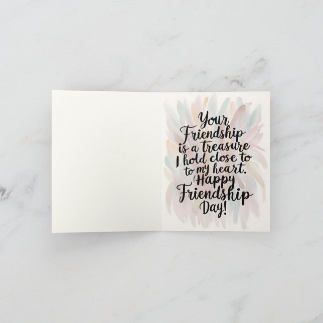 Carte de voeux d'aquarelle (Intérieur)