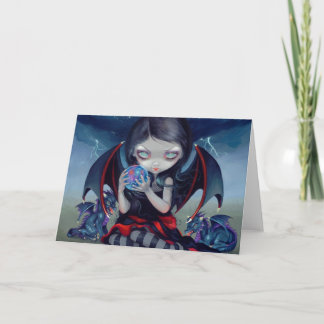 Carte de voeux "Dark Dragonling"