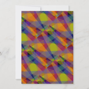 Carte de vœux Dark Geometric