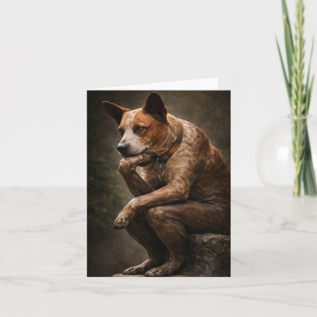 Carte de vœux d'art indépendant (Devant)