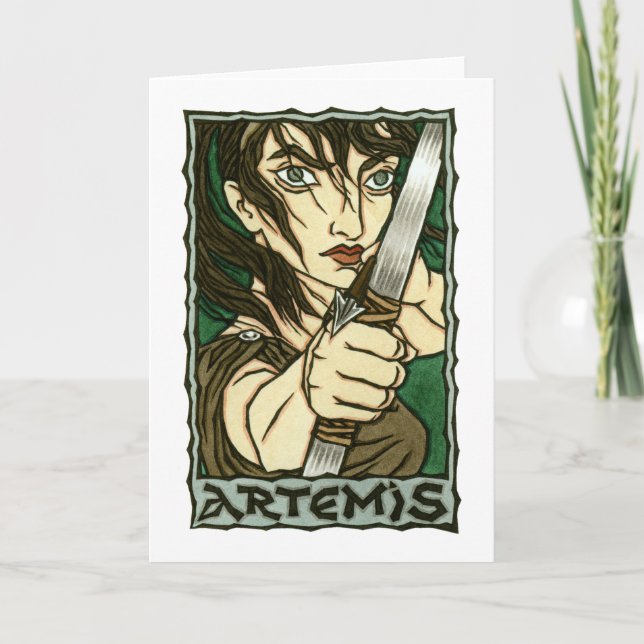 Carte de voeux d'Artemis (Devant)