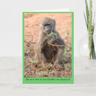 Carte de voeux d'attribution