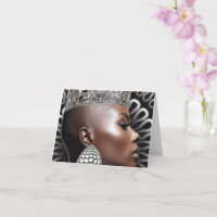 Carte de vœux d'autonomisation Black Girl Magic