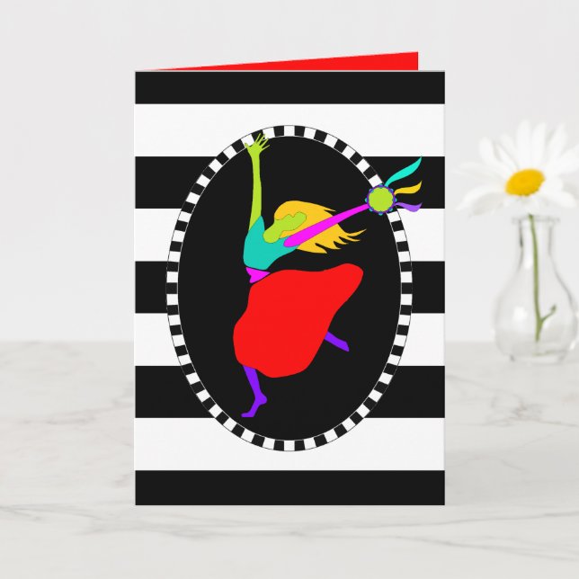 Carte de voeux Davidic Dancer (Petite plante)